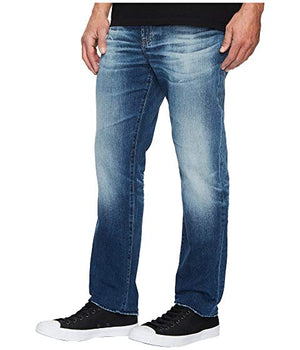 AG Adriano Goldschmied Everett Slim Straight Leg Denim in 12 Years Maverick