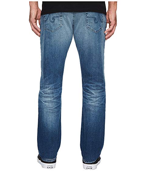 AG Adriano Goldschmied Everett Slim Straight Leg Denim in 12 Years Maverick