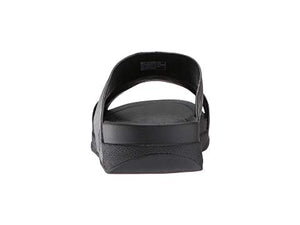 FitFlop Bando Leather Croc Slide