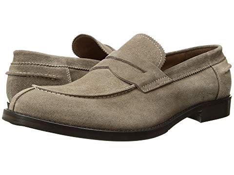 Eleventy Sueded Penny Loafer