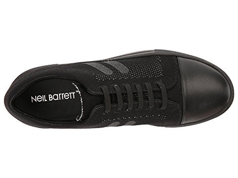 Neil Barrett Paint Stripe Techknit City Trainer