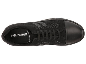 Neil Barrett Paint Stripe Techknit City Trainer