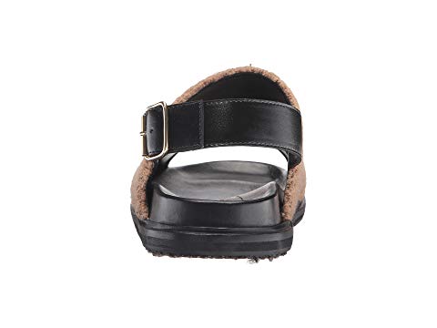 MARNI Wool Jersey Furry Stitch Sandal