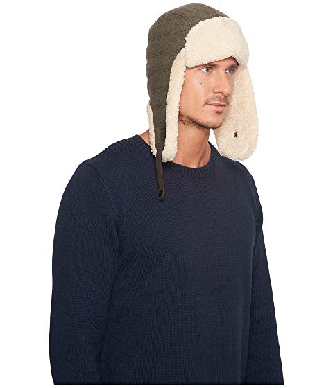UGG Wool Trapper w/ Fur Trim