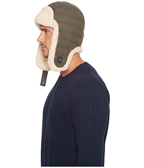 UGG Wool Trapper w/ Fur Trim