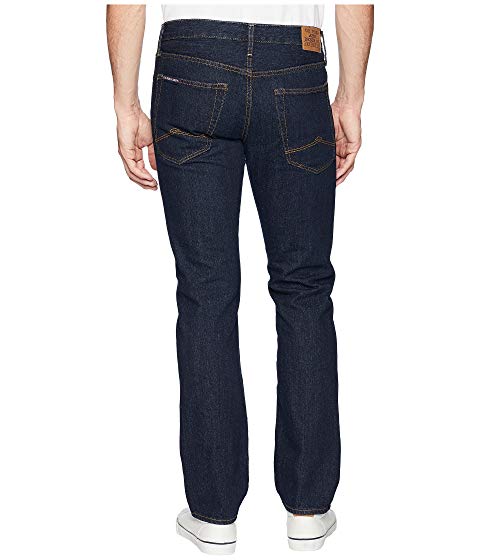 U.S. POLO ASSN. Slim Straight Five-Pocket Denim Jeans in Blue