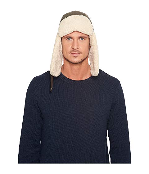 UGG Wool Trapper w/ Fur Trim