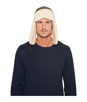 UGG Wool Trapper w/ Fur Trim