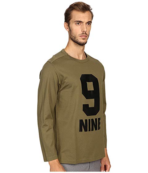 Marc Jacobs Slim Fit Solid Jersey Long Sleeve Tee